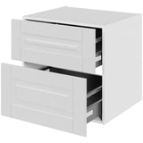 Multi-Living Bad skuffeskab Romantik 60 cm med 2 skuffer Dybde 51cm - fuldudtræk