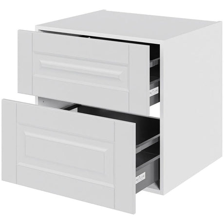 Multi-Living Bad skuffeskab Romantik 60 cm med 2 skuffer Dybde 51cm - fuldudtræk