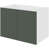 Multi-Living HQ Bad Hyldeskab H: 57,6 cm D: 51,0 cm B: 80 cm i Cibo Verde - med låger og hylde