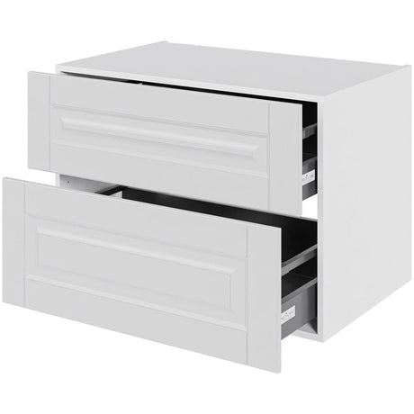 Multi-Living Bad skuffeskab Romantik 80 cm med 2 skuffer Dybde 51cm - fuldudtræk