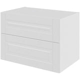 Multi-Living Bad skuffeskab Romantik 80 cm med 2 skuffer Dybde 51cm - fuldudtræk