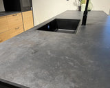 BASIC+ Black Sky Mat keramik bordplade på mål