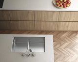 BASIC+ Grey Dust Mat Komposit bordplade på mål