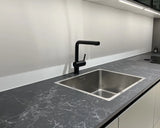 BASIC+ Nero Mat Laminam keramik bordplade på mål