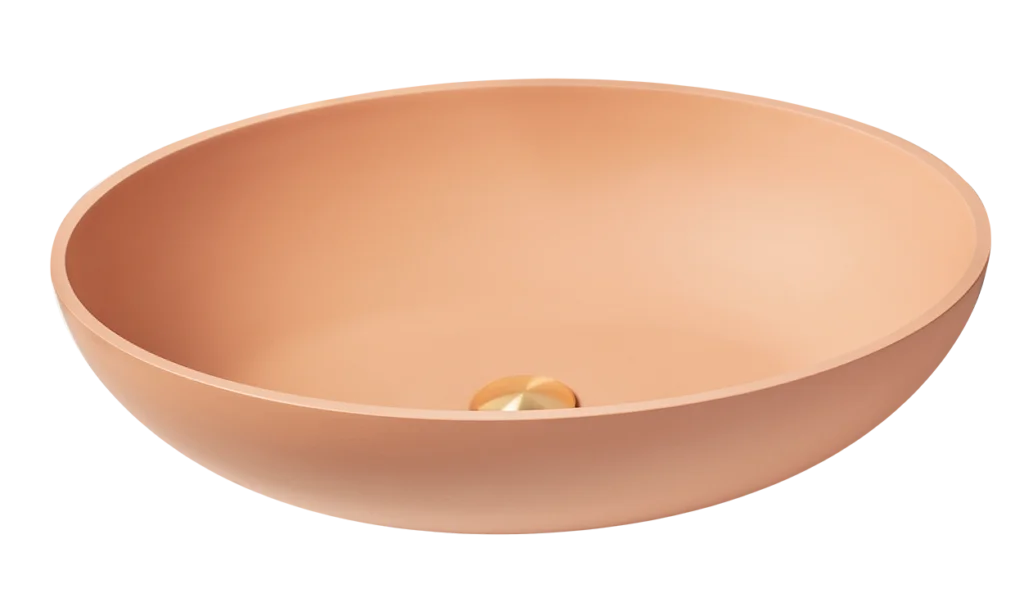 Bolzano vask i Fersken mat