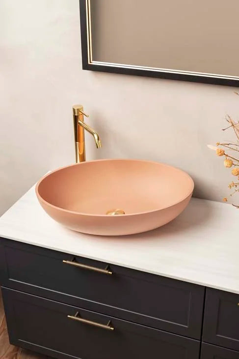 Bolzano vask i Fersken mat