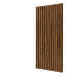 I-Wood DivideWall i sort kerne i klar olie - vælg mellem forskellige mål fra bredde 740 mm til 2540 mm - højde 3040 mm