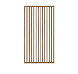 I-Wood DivideWall i sort kerne i klar olie - vælg mellem forskellige mål fra bredde 740 mm til 2540 mm - højde 3040 mm