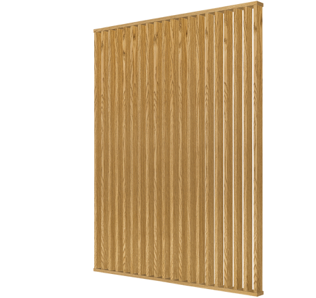 I-Wood Dividewall rumdeler i bredde 1940 mm x højde 3040 mm