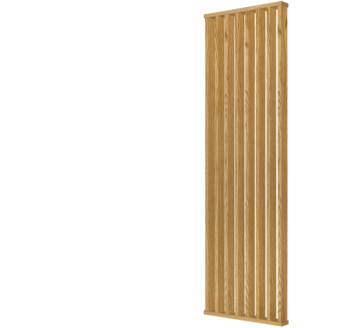 I-Wood Dividewall rumdeler i bredde 740 mm x højde 3040 mm