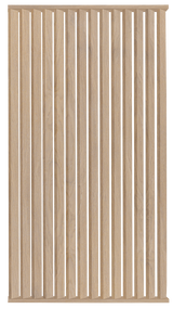 I-Wood DivideWall rumdeler i bredde 1410 mm x højde 3040 mm - vælg oliering