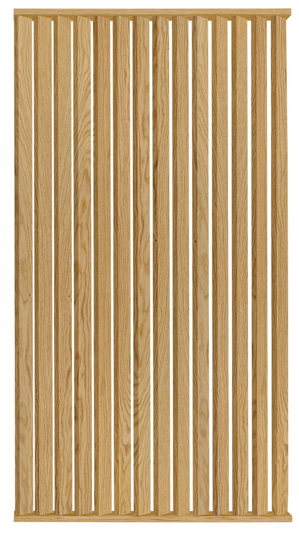 I-Wood DivideWall rumdeler i bredde 1410 mm x højde 3040 mm - vælg oliering