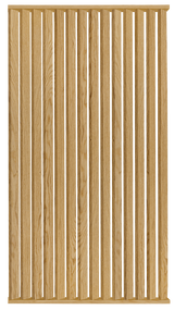 I-Wood DivideWall rumdeler i bredde 1410 mm x højde 3040 mm - vælg oliering