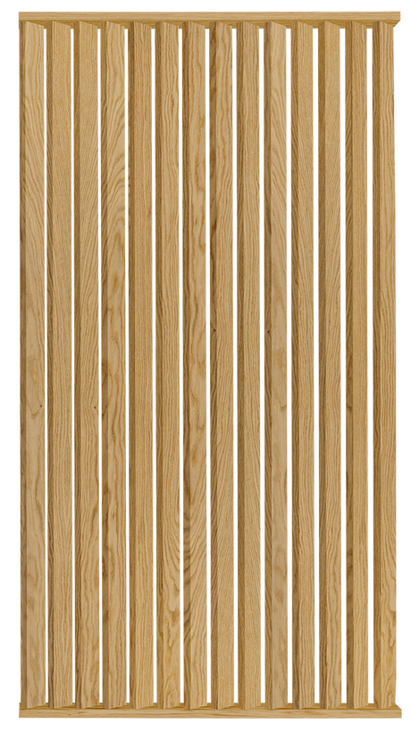 I-Wood DivideWall rumdeler i bredde 1410 mm x højde 3040 mm - vælg oliering