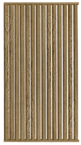 I-Wood DivideWall rumdeler i bredde 1410 mm x højde 3040 mm - vælg oliering