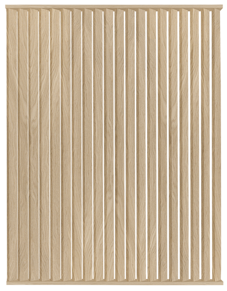 I-Wood DivideWall rumdeler i bredde 2010 mm x højde 3040 mm - vælg oliering