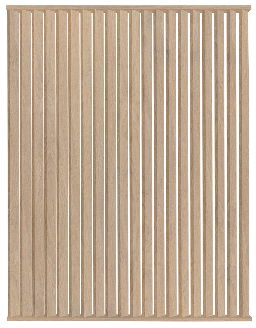 I-Wood DivideWall rumdeler i bredde 2010 mm x højde 3040 mm - vælg oliering