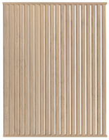 I-Wood DivideWall rumdeler i bredde 2010 mm x højde 3040 mm - vælg oliering