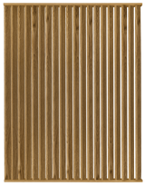 I-Wood DivideWall rumdeler i bredde 2010 mm x højde 3040 mm - vælg oliering