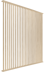 I-Wood DivideWall rumdeler i bredde 2610 mm x højde 3040 mm - vælg oliering