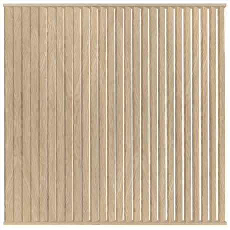 I-Wood DivideWall rumdeler i bredde 2610 mm x højde 3040 mm - vælg oliering