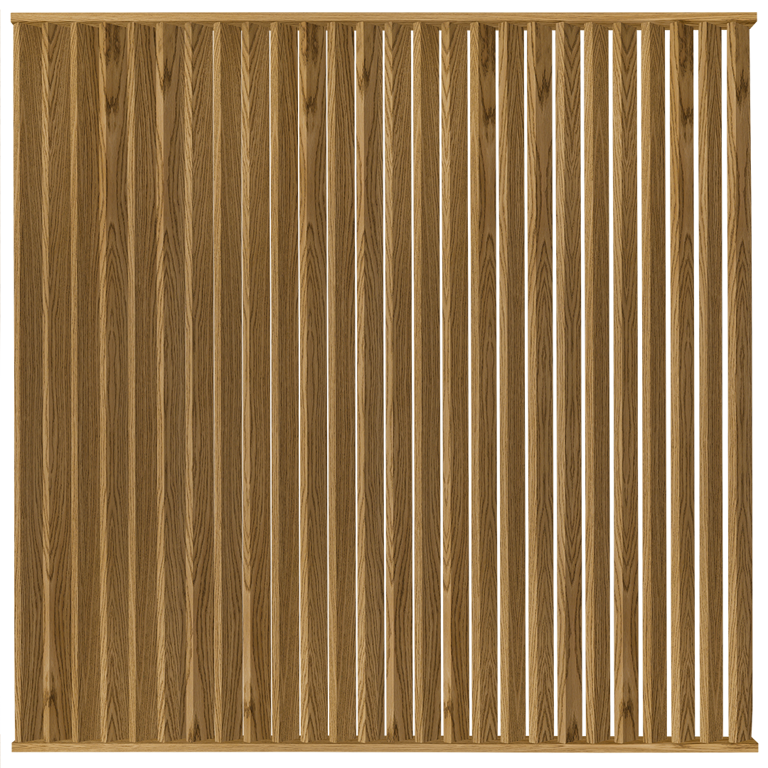 I-Wood DivideWall rumdeler i bredde 2610 mm x højde 3040 mm - vælg oliering