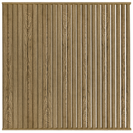 I-Wood DivideWall rumdeler i bredde 2610 mm x højde 3040 mm - vælg oliering