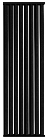 I-Wood DivideWall i sort kerne i sort malet - vælg mellem forskellige mål fra bredde 810 mm til 2610 mm - højde 3040 mm