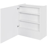 Multi-Living Emhætteskab 60 cm med 2 hylder og låge - vælg hængsling