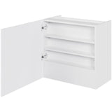 Multi-Living Lav emhætteskab 60 cm med 2 hylder og låge / højde 56,7 cm