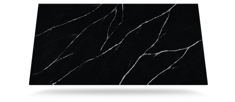 Eternal Marquina Komposit Silestone bordplade på mål med poleret overflade