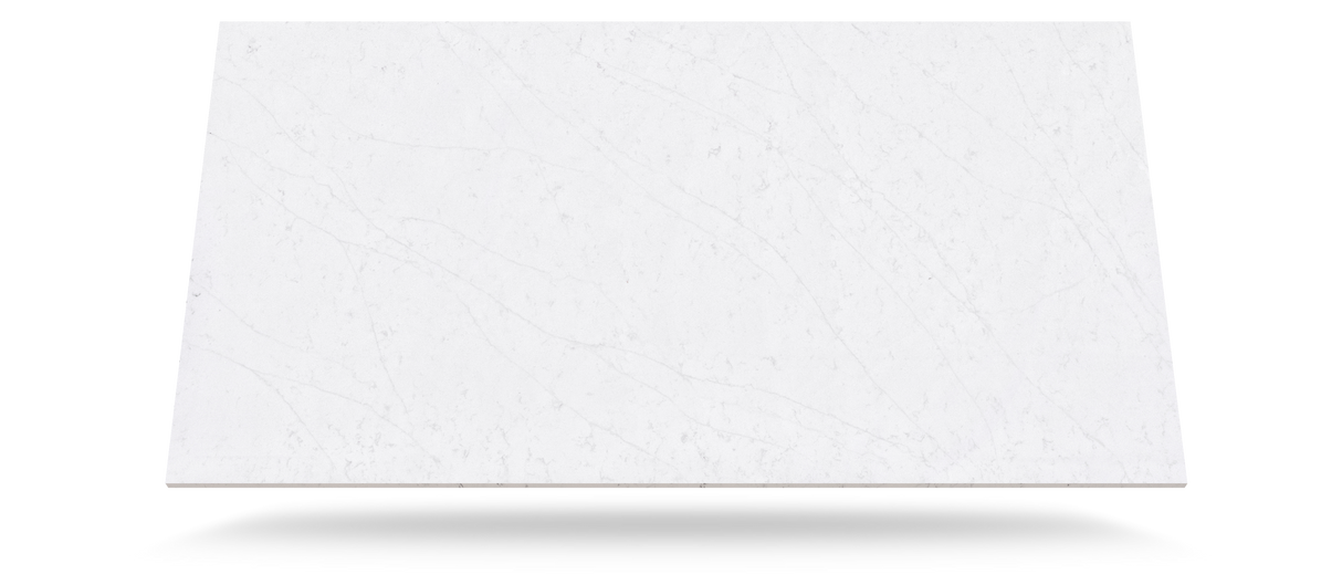 Eternal Statuario Komposit Silestone bordplade på mål med poleret overflade