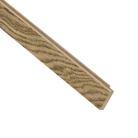 I-Wood FinUni® Afslutningsliste – 16 x 55 × 2780 mm / Almindelig kerne - vælg forskellige farver