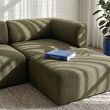 Fjord Sofa - Pouf Cosmo Olive