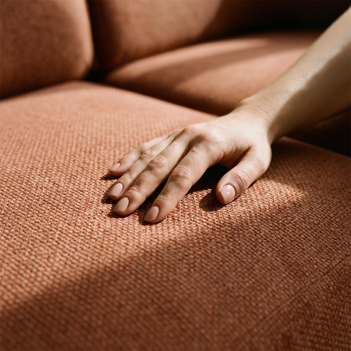 Fjord Sofa - Pouf Cosmo Terracotta