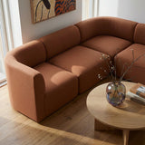 Fjord Sofa - Seat Section Cosmo Terracotta