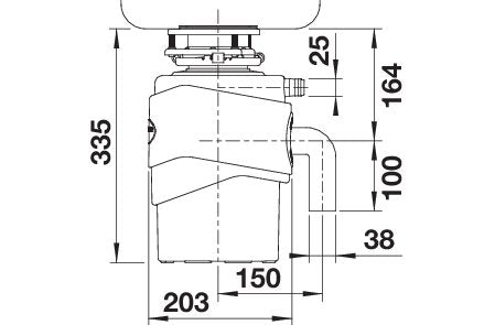 BLANCO køkkenkværn Max