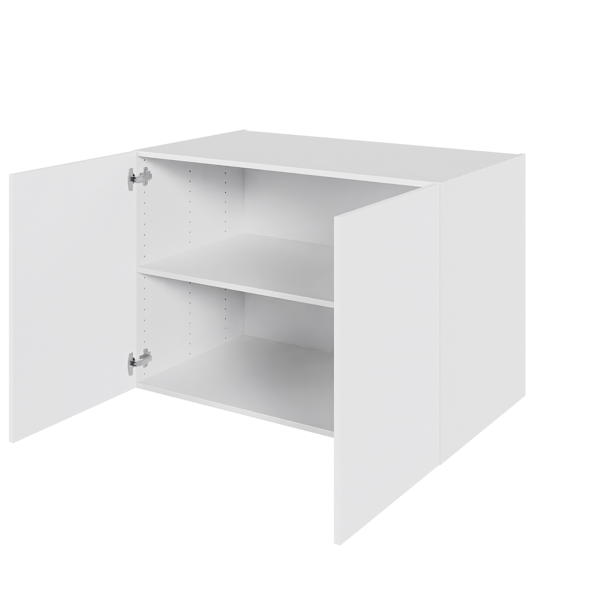 Multi-Living Køkken hyldeskab i Hvid Front H: 70,4 cm D: 60,0 cm - 2 låger inklusiv 1 hylde - Bredde: 100 cm