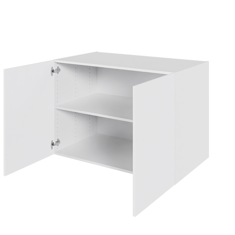 Multi-Living Køkken hyldeskab i Hvid Front H: 70,4 cm D: 60,0 cm - 2 låger inklusiv 1 hylde - Bredde: 100 cm