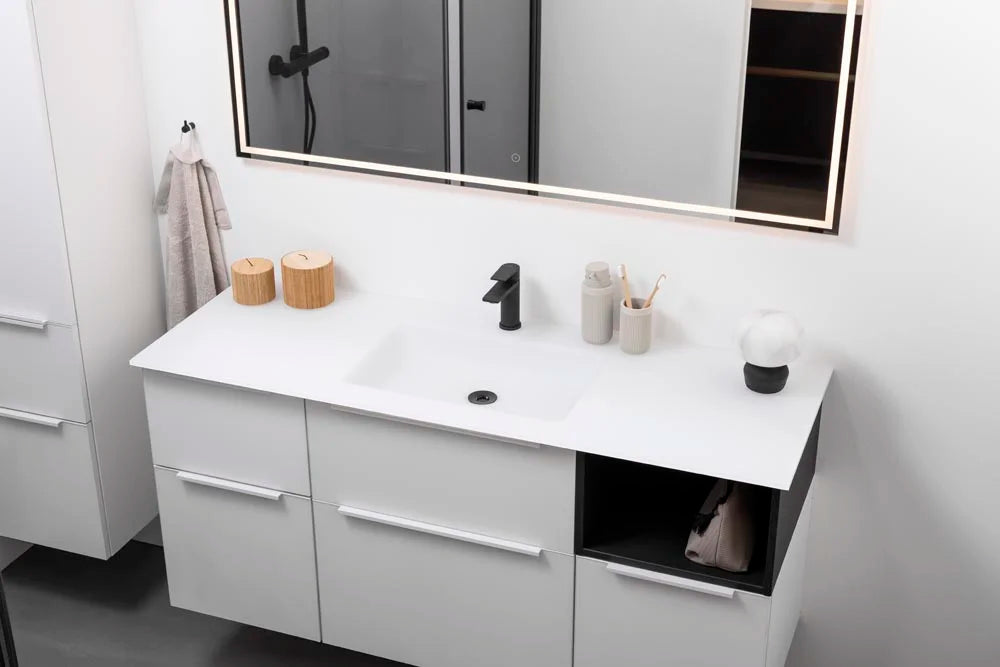 Glas vask Colombo dybde 48 cm