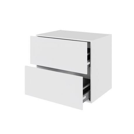 Multi-Living 2 skuffelook - HQ skuffeskab 80 cm med 2 skuffer med fuldudtræk