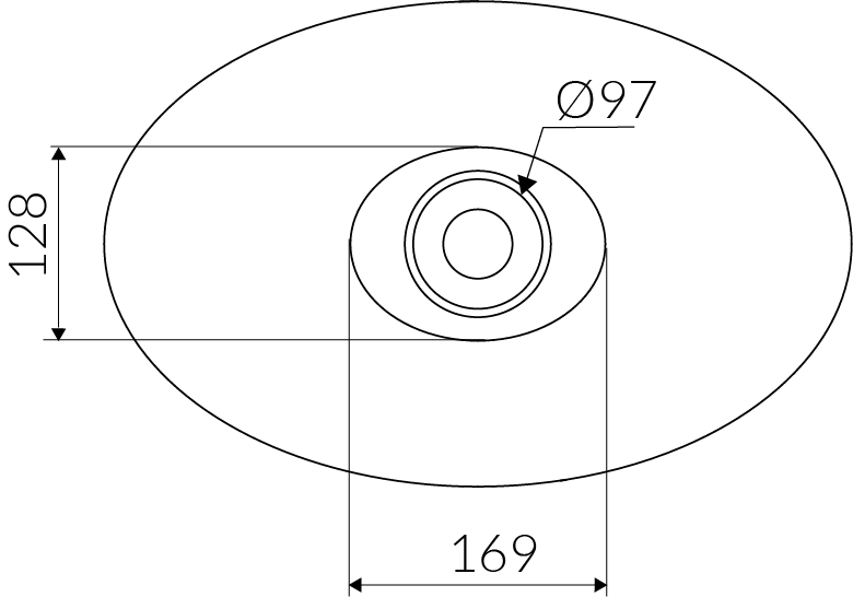 Granada vask i Hvid blank