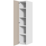 Multi-Living Køkken hyldeskab i Cibo Sabbia 123 H: 195,2 cm D: 60,0 cm - 1 låge inklusiv 4 hylder - Bredde: 40 cm