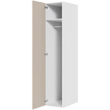Multi-Living Bøjle/Højskab i Cibo Sabbia 123 H: 195,2 cm D: 60,0 cm - Inklusiv 1 hylde samt 1 oval bøjlestang - Bredde: 40 cm