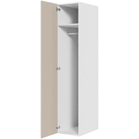 Multi-Living Bøjle/Højskab i Cibo Sabbia 123 H: 195,2 cm D: 60,0 cm - Inklusiv 1 hylde samt 1 oval bøjlestang - Bredde: 40 cm