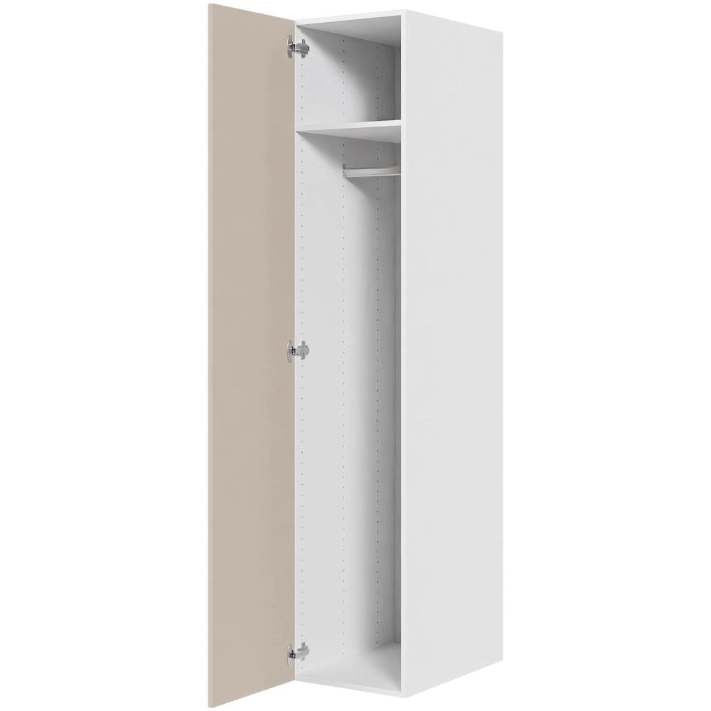 Multi-Living Bøjle/Højskab i Cibo Sabbia 123 H: 195,2 cm D: 60,0 cm - Inklusiv 1 hylde samt 1 oval bøjlestang - Bredde: 50 cm
