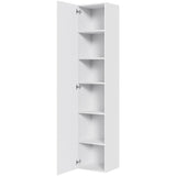 Multi-Living Køkken tilpasningsskab i Hvid Front H: 195,2 cm D: 34,0 cm - Inklusiv 5 hylder i bredde: 40 cm