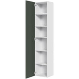 Multi-Living Højskab i Cibo Verde 120 H: 195,2 cm D: 32,0 cm B:40 cm - med 5 hylder og låge