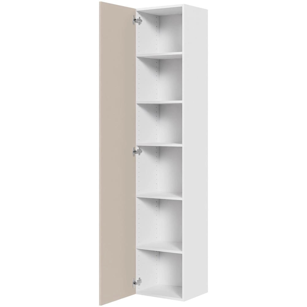 Multi-Living Køkken tilpasningsskab i Cibo Sabbia 123 H: 195,2 cm D: 34,0 cm - Inklusiv 5 hylder - Bredde: 40 cm