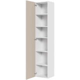 Multi-Living Køkken tilpasningsskab i Cibo Sabbia 123 H: 195,2 cm D: 34,0 cm - Inklusiv 5 hylder - Bredde: 40 cm